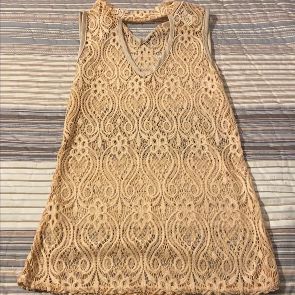 Lacy tank top